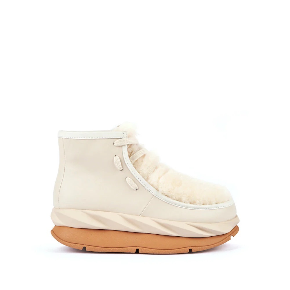 MELLOW WABOO CREAM BOOTIES